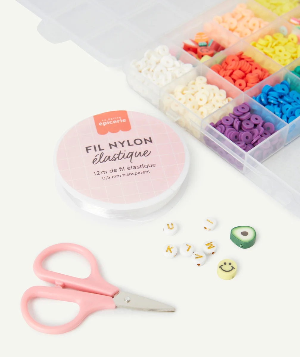 LA PETITE EPICERIEMAXI BOÎTE DE PERLES HEISHI - 16 COULEURS POP AVEC PERLES LETTRES ET ACCESSOIRES