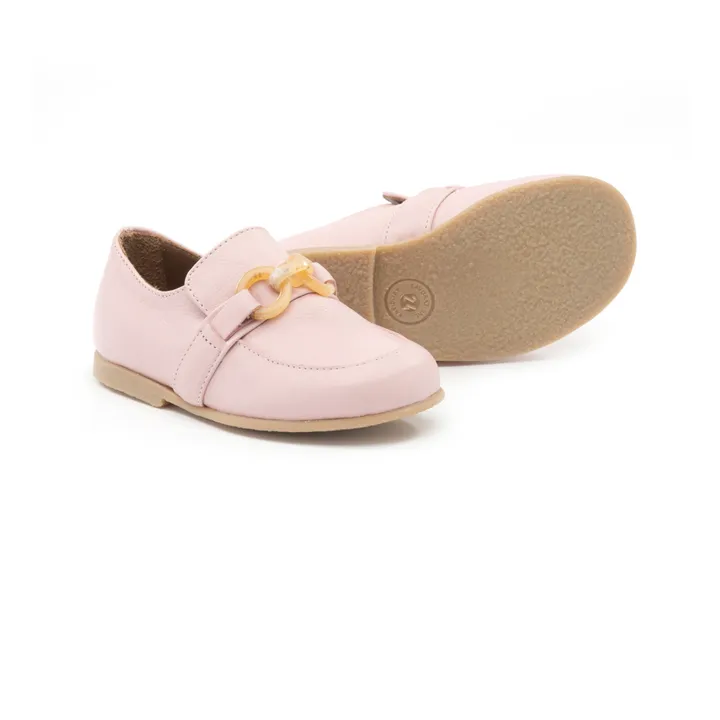 Pèpè Mocassins Cuir | Vieux Rose