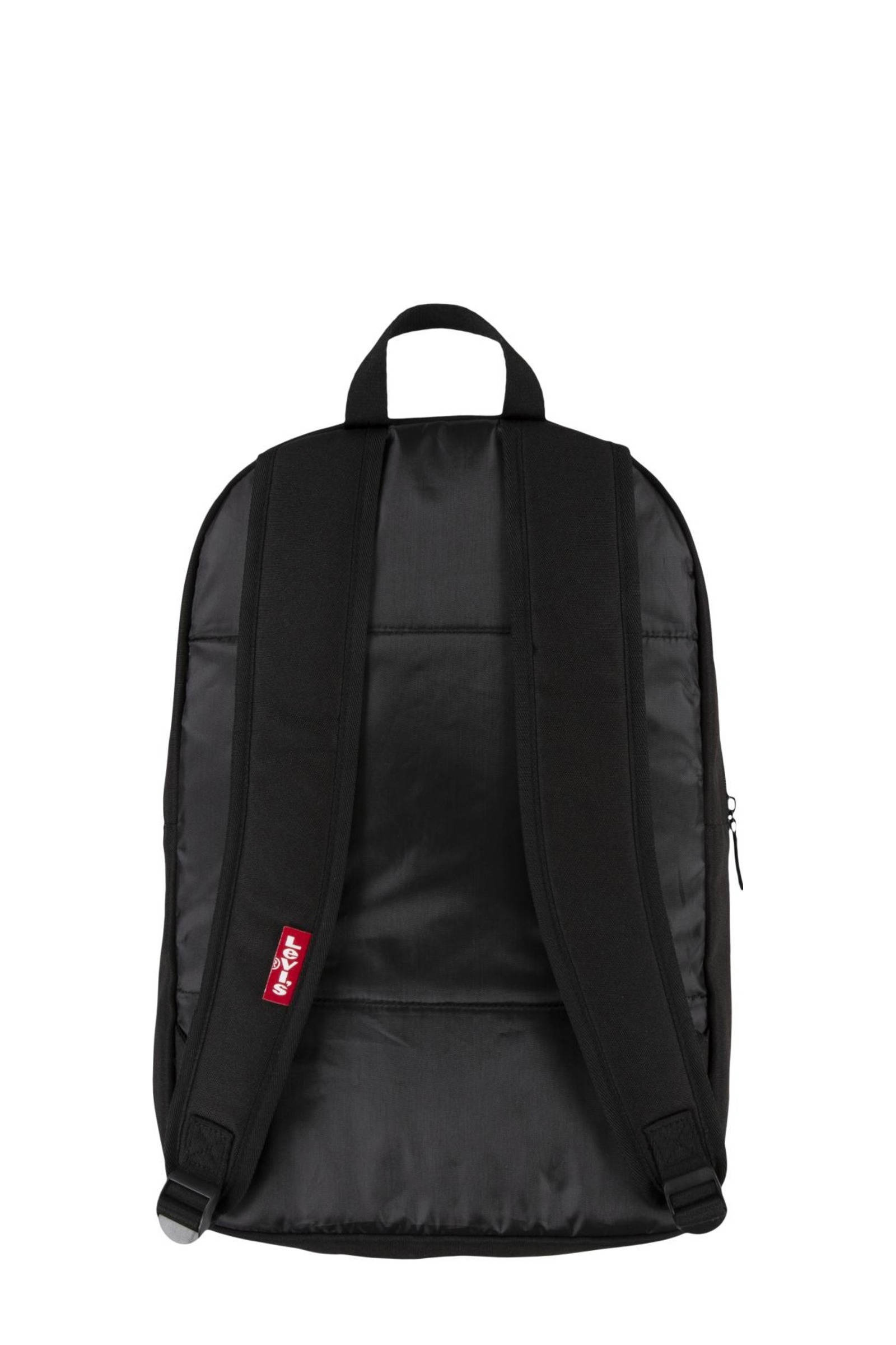 Levi's rugzak Batwing met logoprint zwart