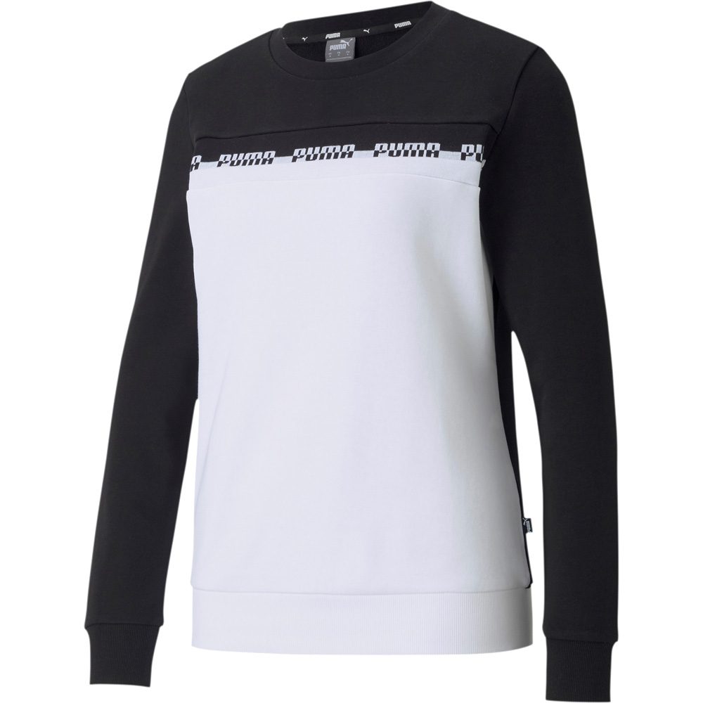 Puma Amplified Crew Sweatshirt Damen puma black