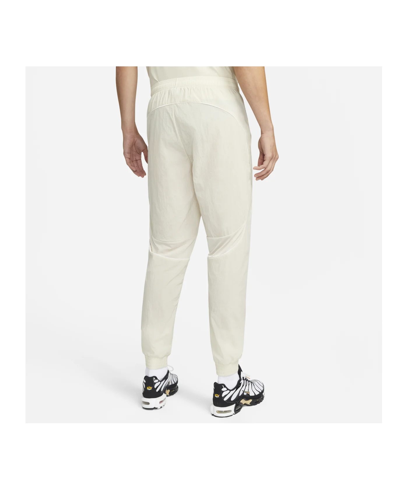 Nike F.C. Woven Jogginghose Beige Schwarz F206
