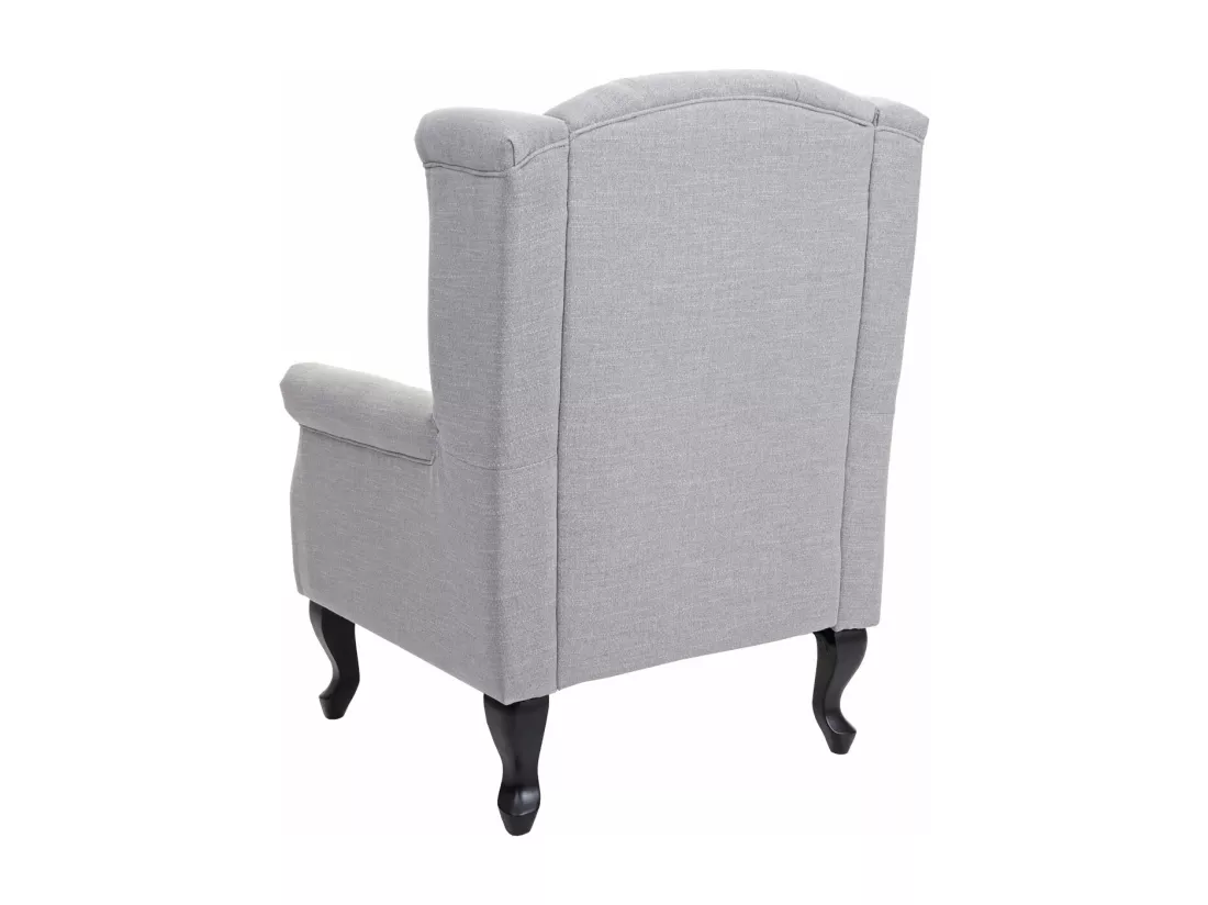 Fauteuil de relaxation Oxford, gris sans ottomane
