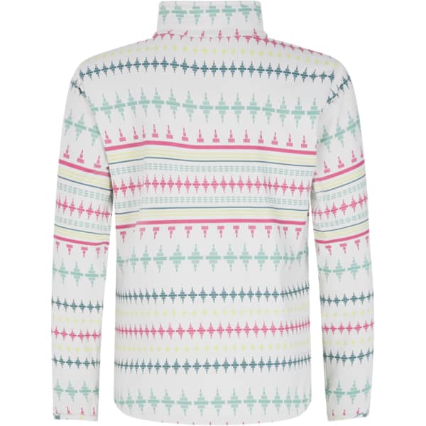 Sweat polaire PROTEST PRTZOAK JR 1/4 ZIP ACTIVE TOP KITOFFWHITE
