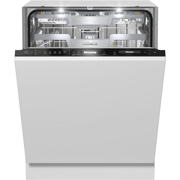 Miele Vollintegrierbarer Geschirrspüler G 7683 SCVi K2O Obsidianschwarz