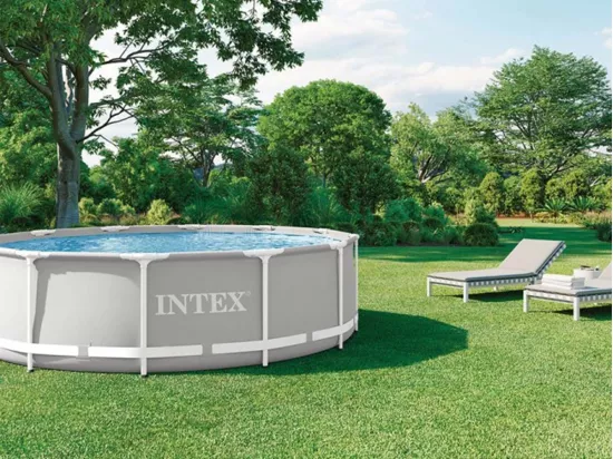 Piscine tubulaire Prism Frame ronde 3,66 x 0,99 m - Intex