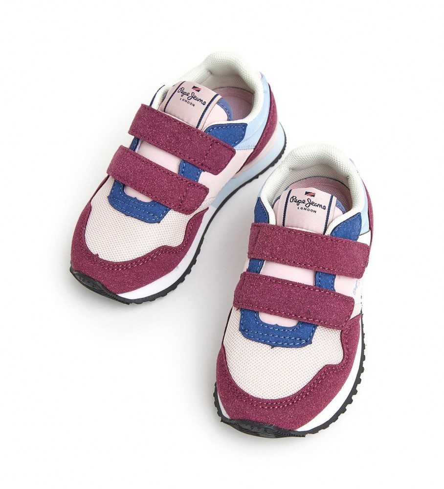 Tênis Pepe Jeans London Classic Gk cor bordô