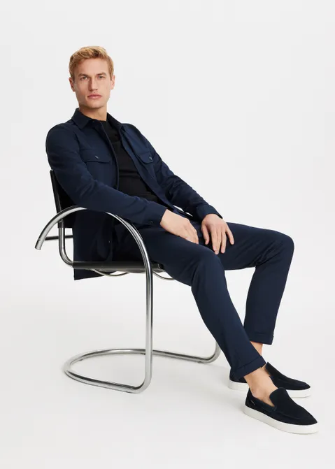 Premium loafers blauw (BLW.D)