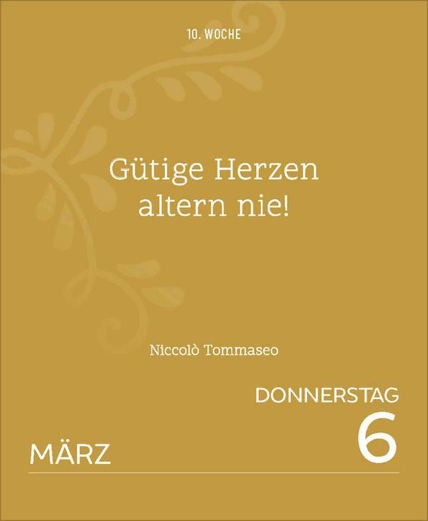 Weisheiten großer Dichter und Denker 2025
