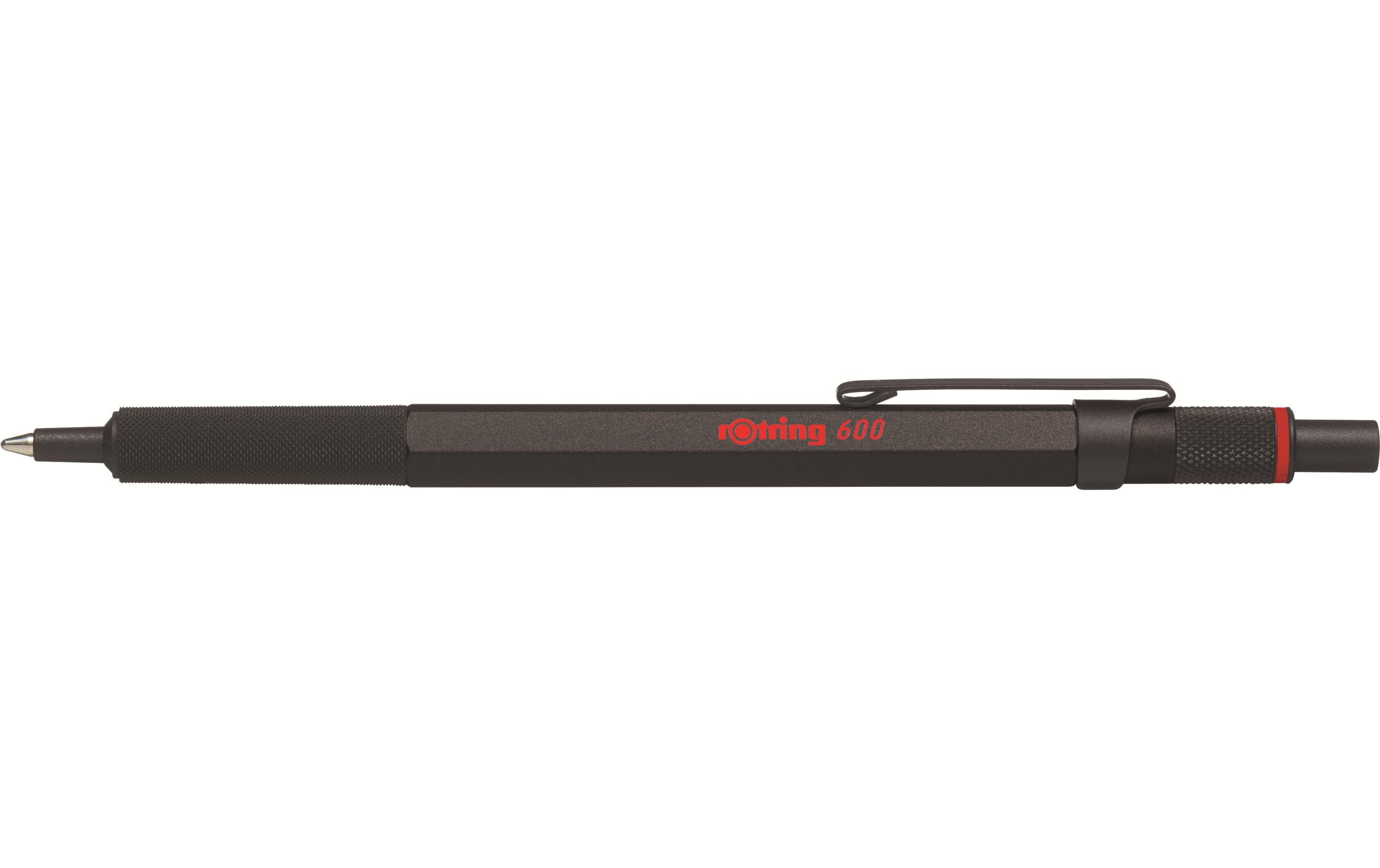 Kugelschreiber 600 Medium (M), SchwarzKugelschreiber von Rotring