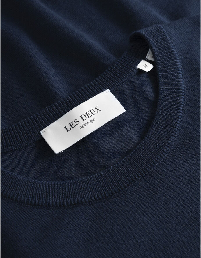 Les Deux Greyson Merino Knit Navy