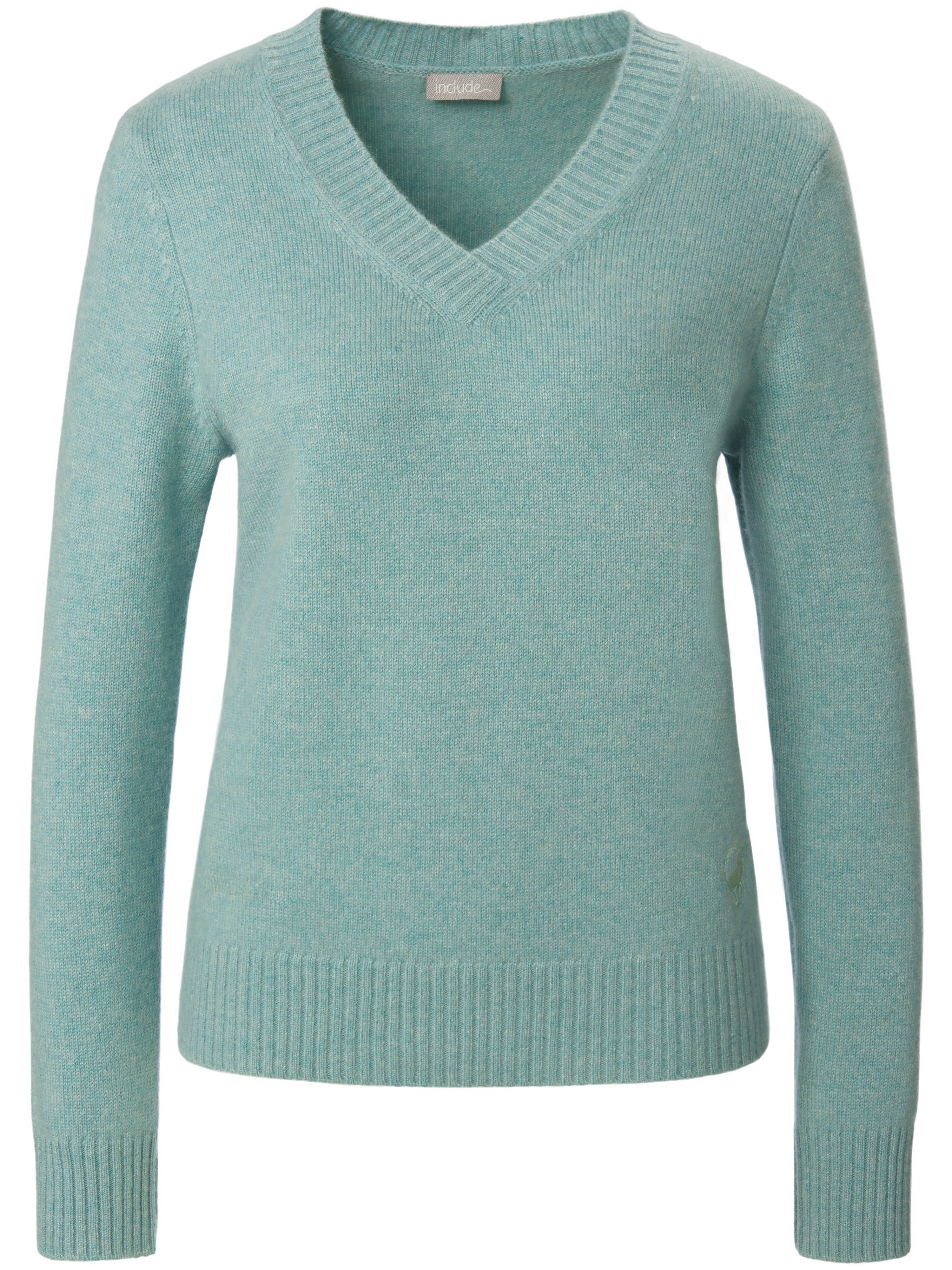 V-Pullover aus 100% Premium-Kaschmir