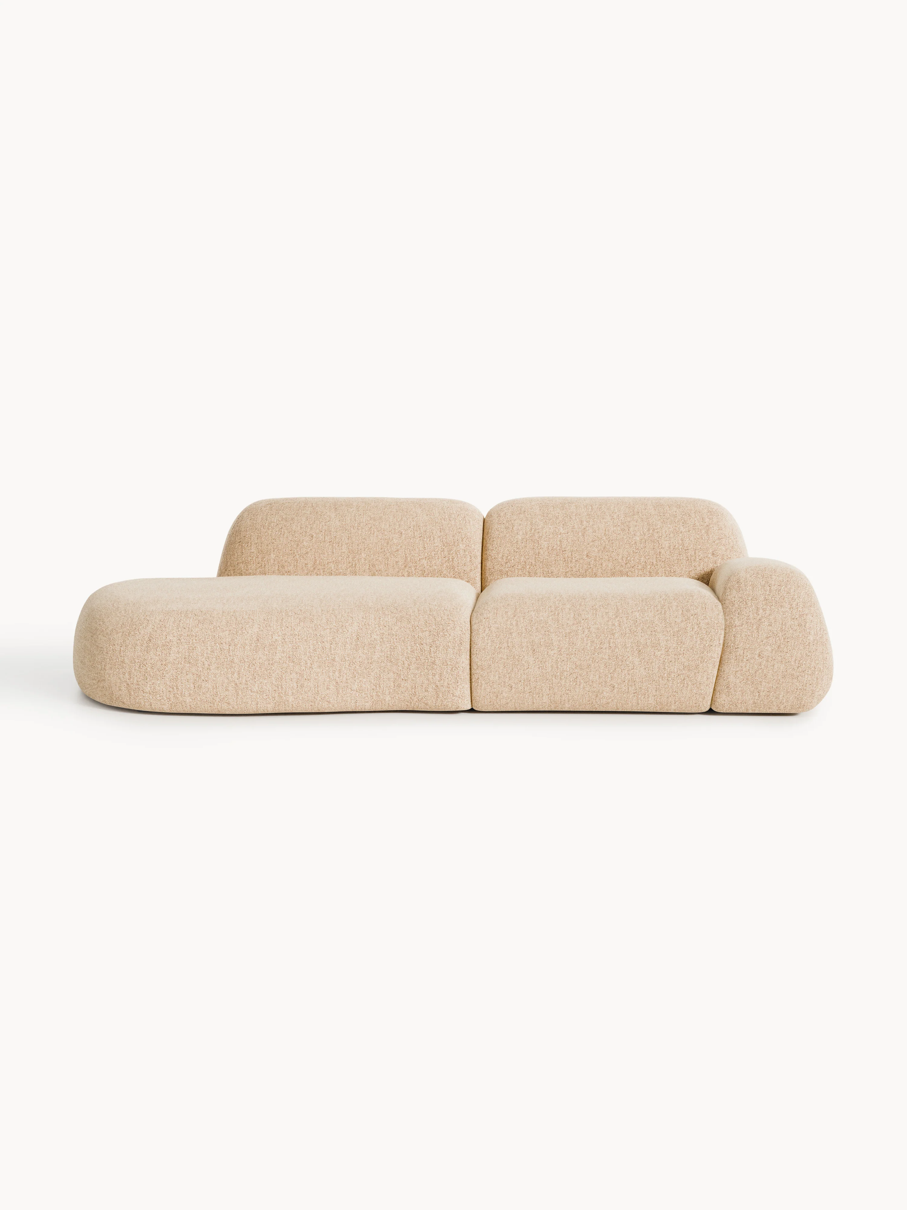 Modulaire bouclé chaise Wolke (3-zits)