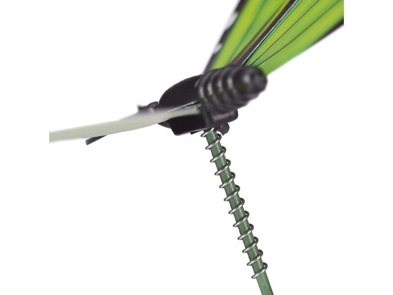relaxdays Gartenstecker Schmetterlinge 72 Stück, Mehrfarbig Gartendekoration