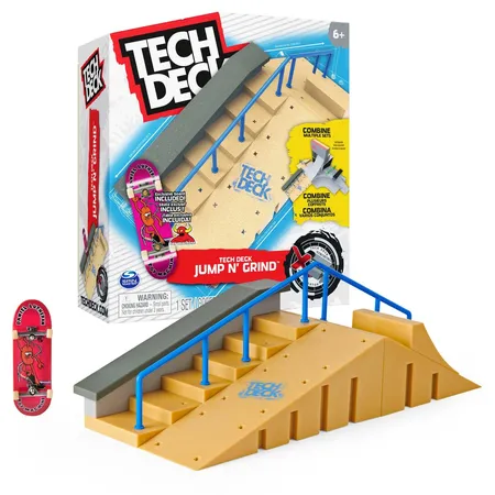 Spin Master Tech Deck, Jump N’ Grind X-Connect Park Creator, 1 Set, sortiert
