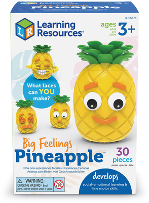 Learning Resources Pedagogisk Leke Big Feelings Ananas