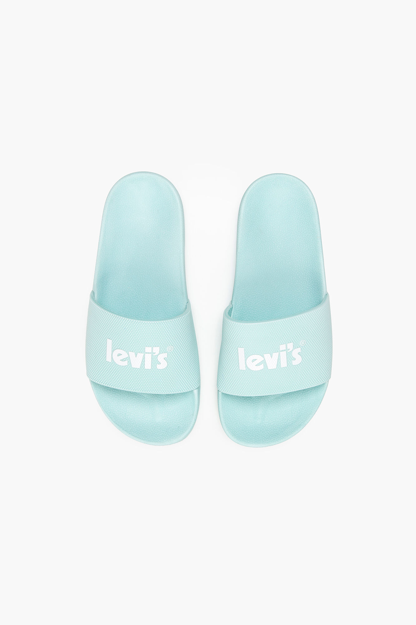 Chanclas June Poster S - azul claro