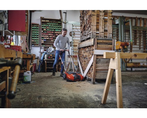 Einhell TE-SW 18/610 Li accu-veegmachineset inclusief 1 accu (4,0 Ah) en lader