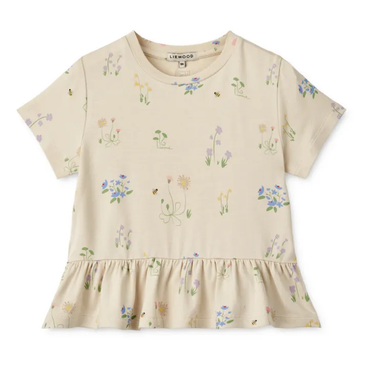 Liewood T-shirt Margit Fleuri | Ecru