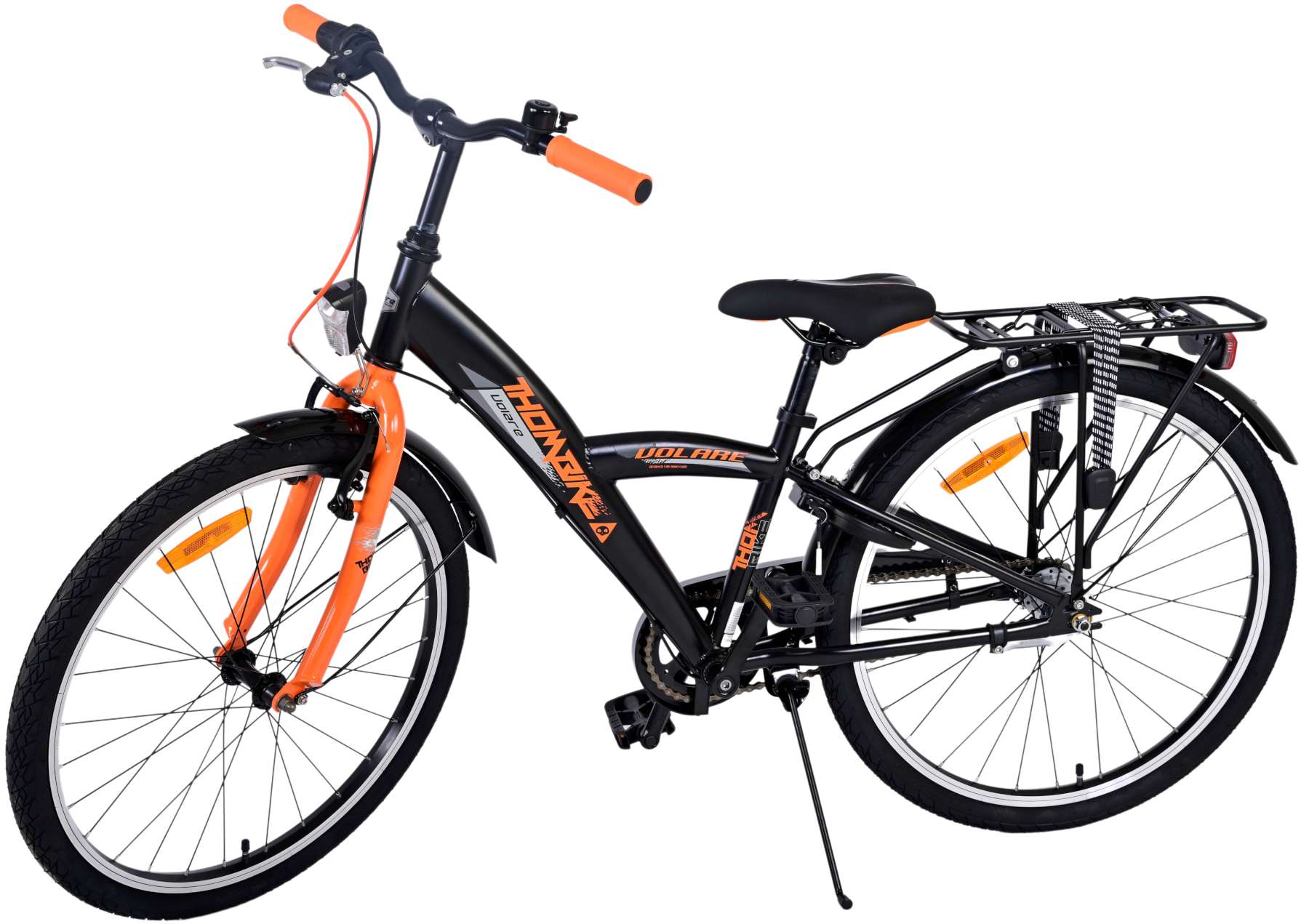 TPFSports Thombike Kinderfahrrad - Jungen - 24 Zoll - Rücktritt + Handbremse - 3 Gänge - Blau