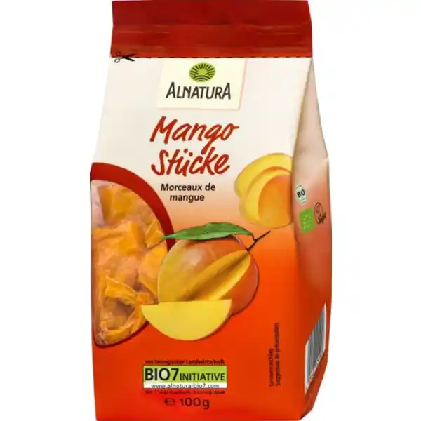 Bio Mangostücke