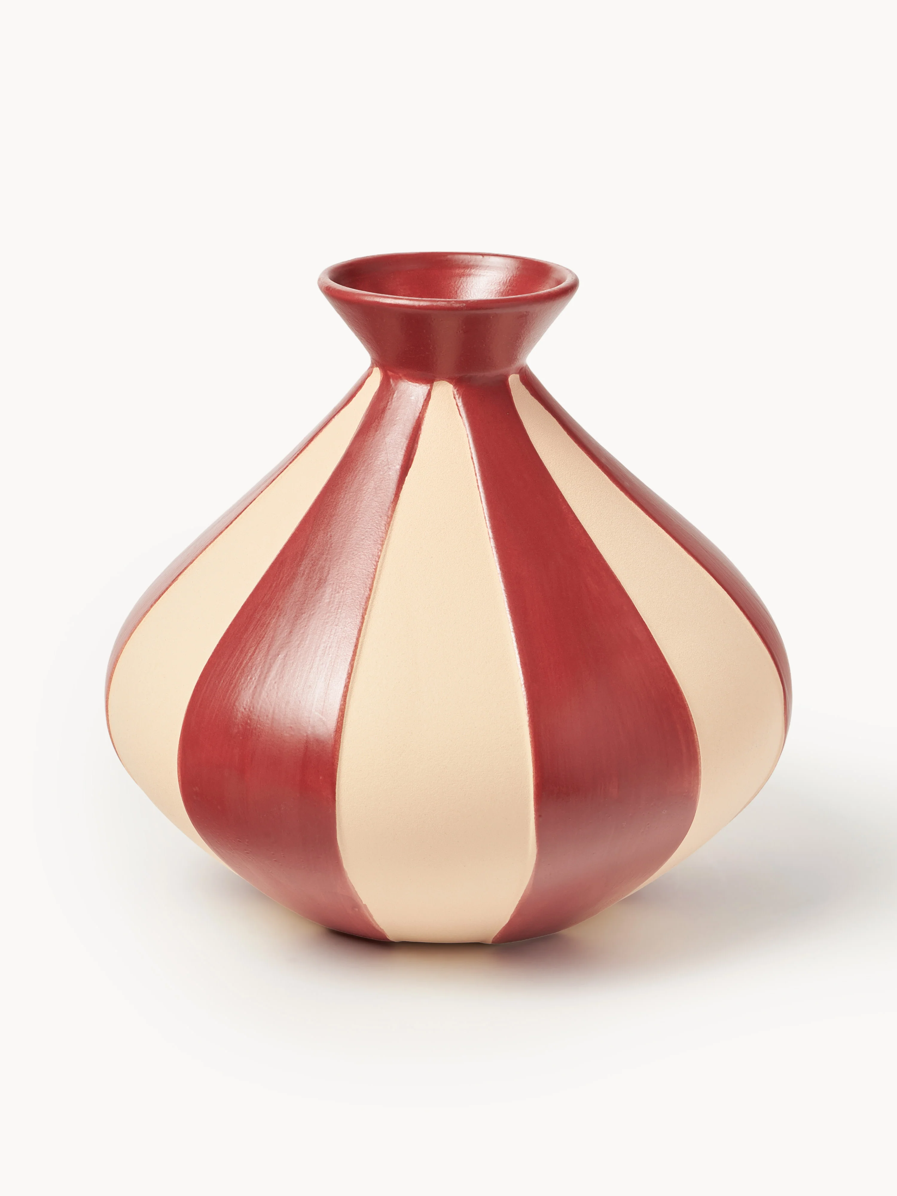 Handbeschilderde vaas Charly, H 27 cm
