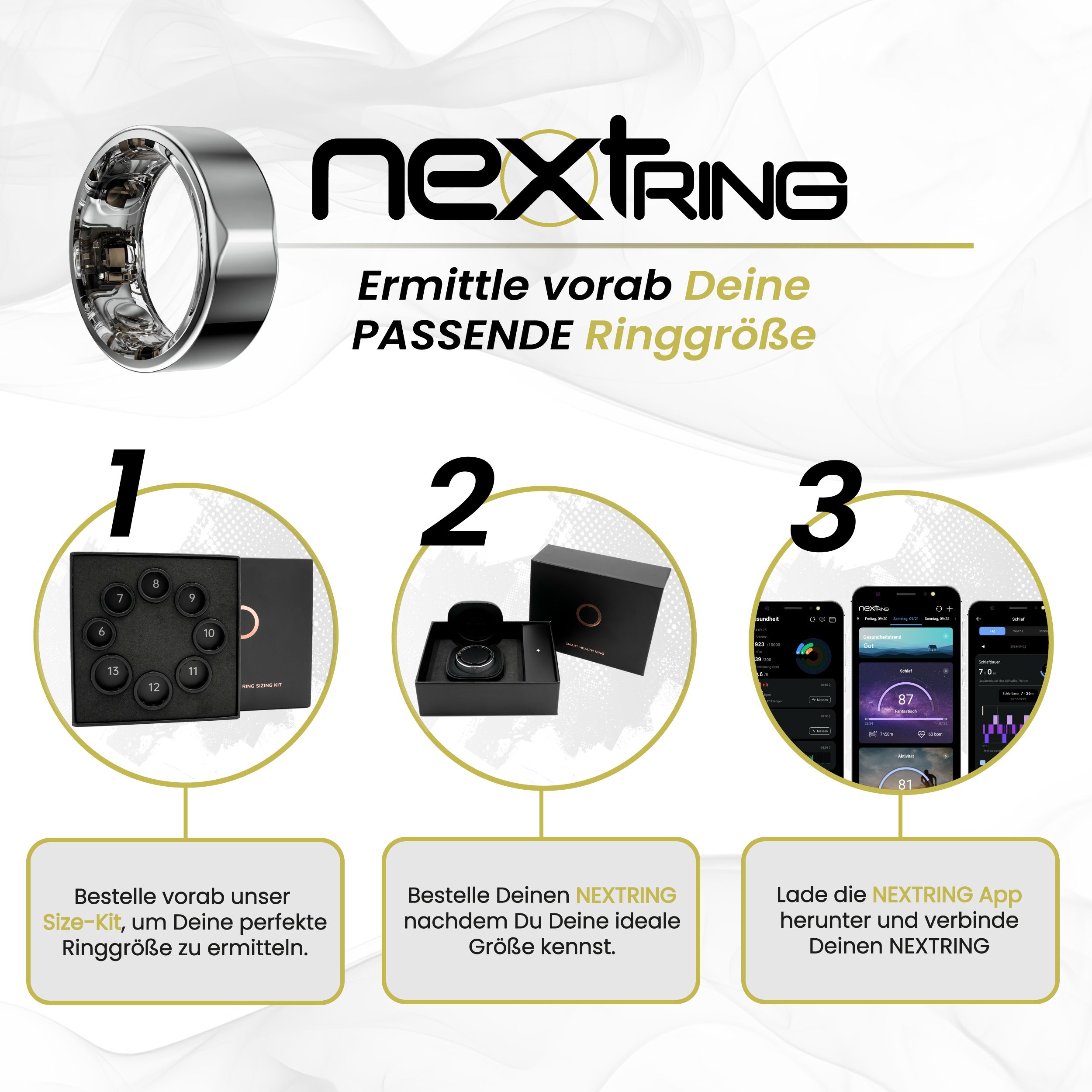 NEXTRING N1X Size-Kit - Ringgrößen SET
