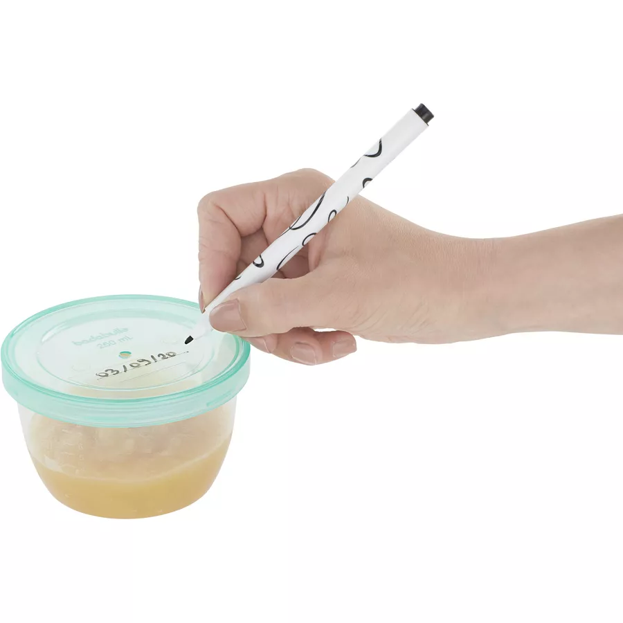badabulle Aufbewahrungsbehälter Badabowls 12er Set, mit je 250 ml Fassungsvermögen