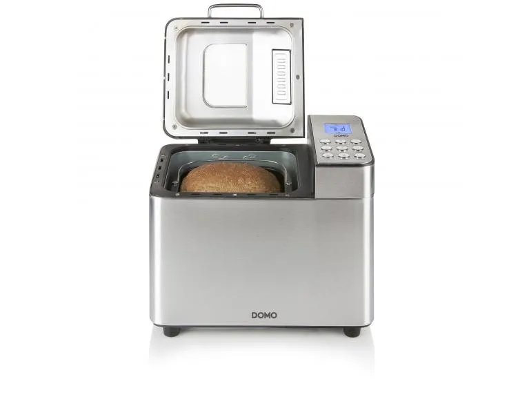 Domo B3971, 1 kg, Forsinket start-timer, Visningsvindue, Variabel skorpe bruning kontrol, Holde varm funktion, Rustfrit stål