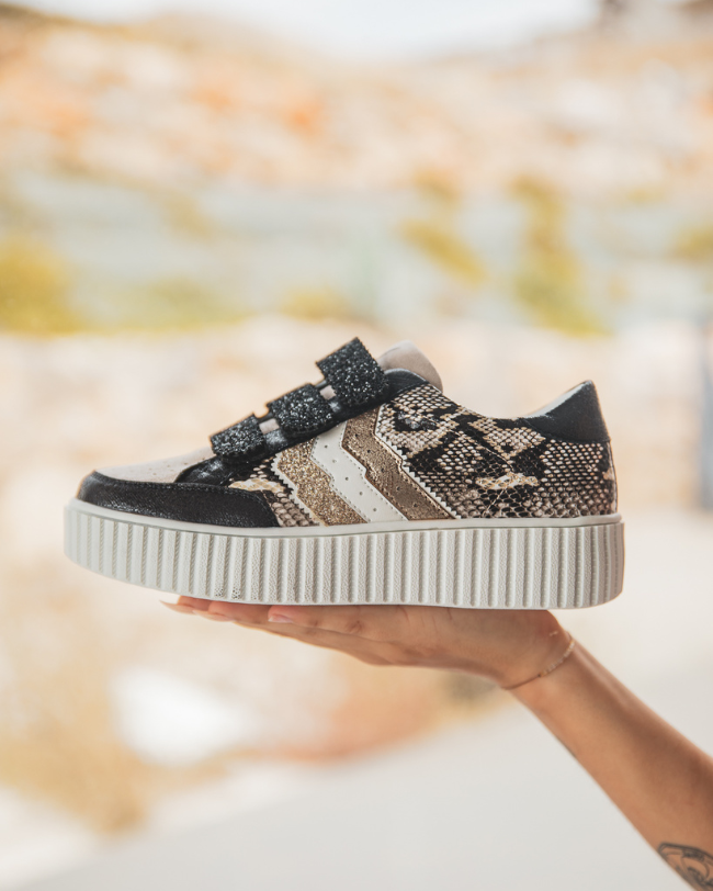 Basket femme serpent creepers à scratch - CL60 SNAKE