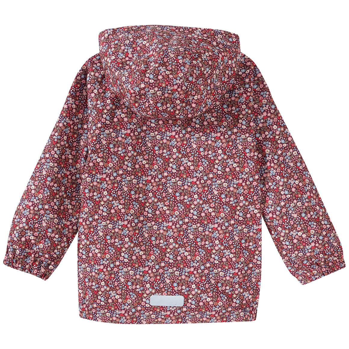 Topolino Pure Collection Mädchen Regenjacke im Millefleur-Design beere