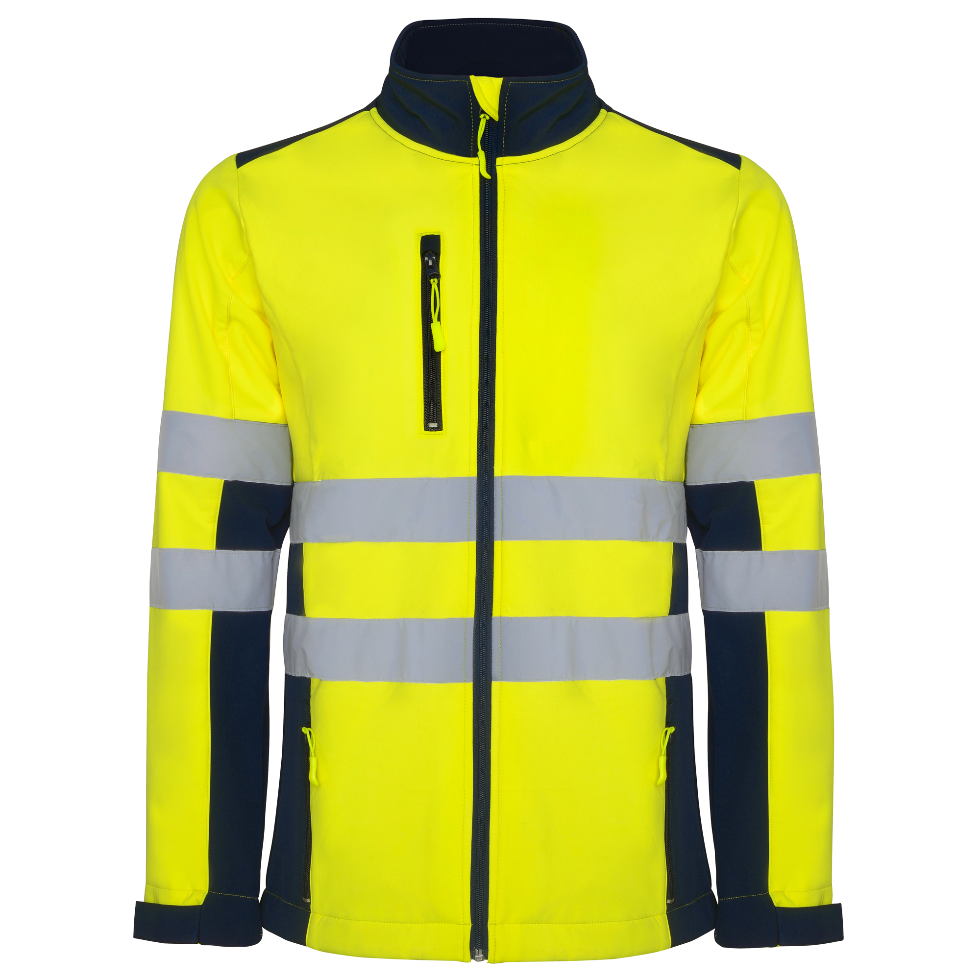 Roly HV9303 - ANTARES Soft shell bi-couleur haute visibilité