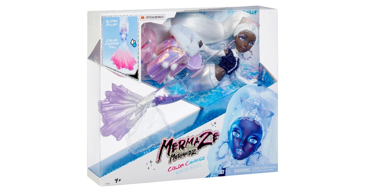 MGA EntertainmentMermaze Mermaidz - Color Change Winter Waves Crystabella Pop