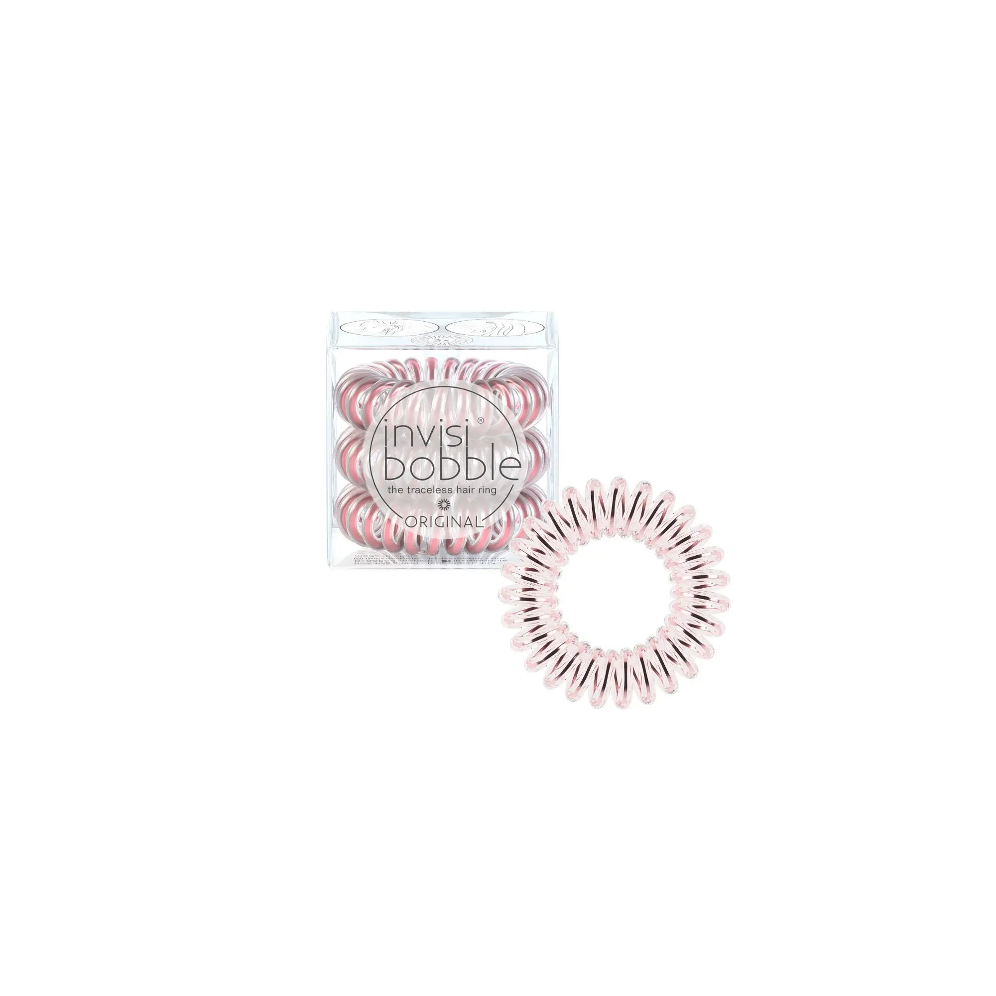 Invisibobble - IB SLIM Bella Rosa GalaxyElastiques àcheveux- Élastique, barrette et pince