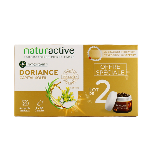 Doriance Capital Soleil - Préparation de la peau au soleil