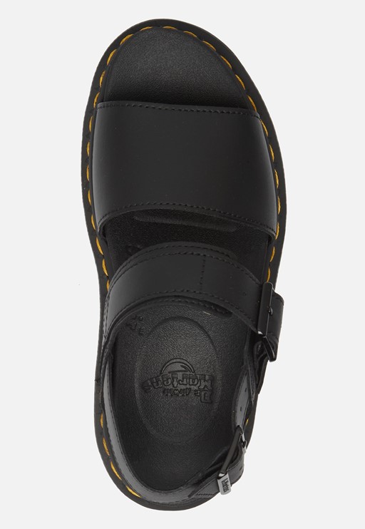 Dr. Martens Sandalen zwart Synthetisch