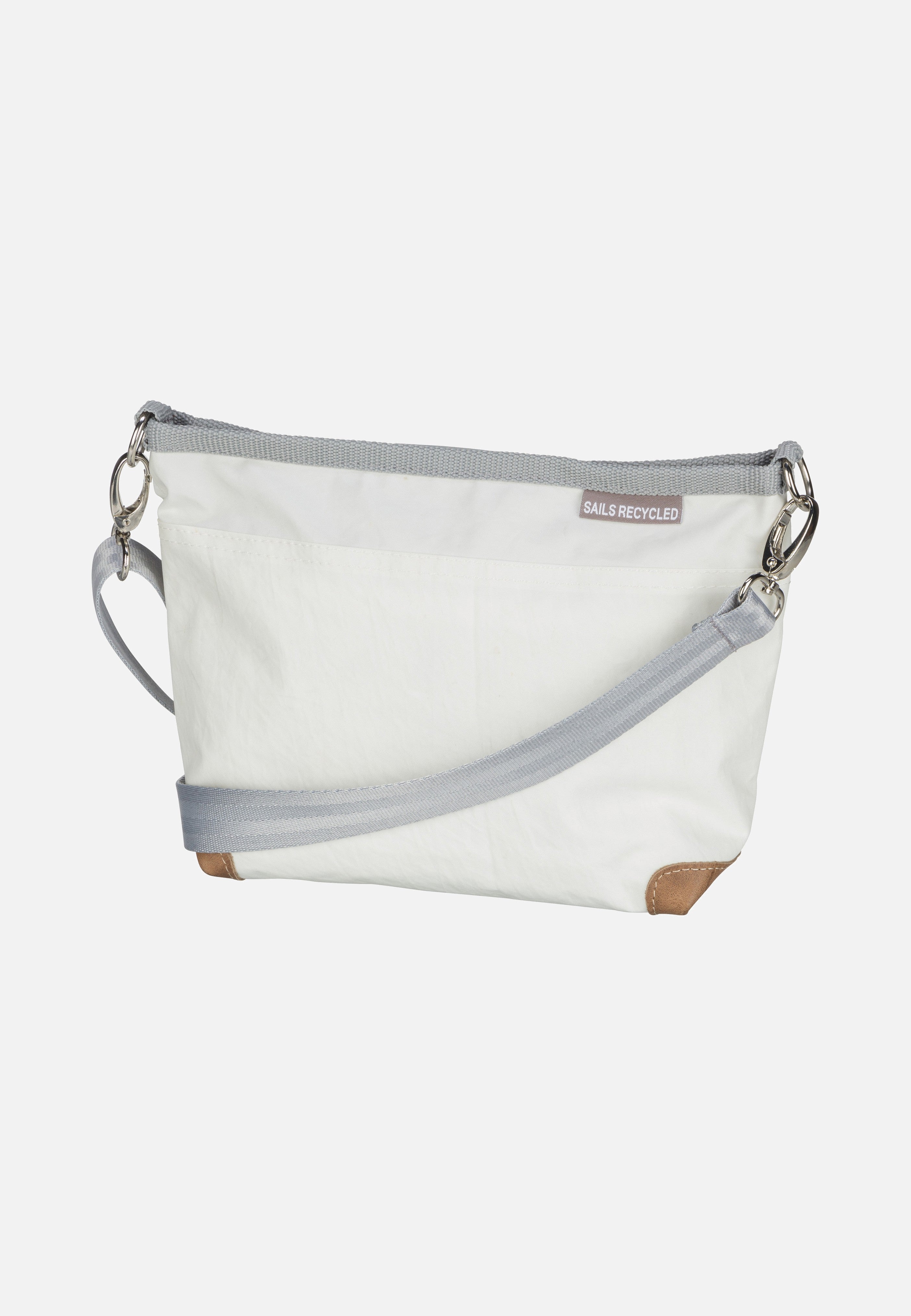 Deern Lütt Weiß/Grau - Beuteltasche