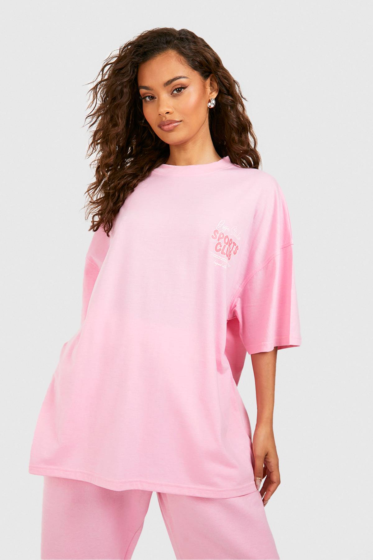 T-shirt Oversize À Slogan Bulle Sports Dsgn Studio