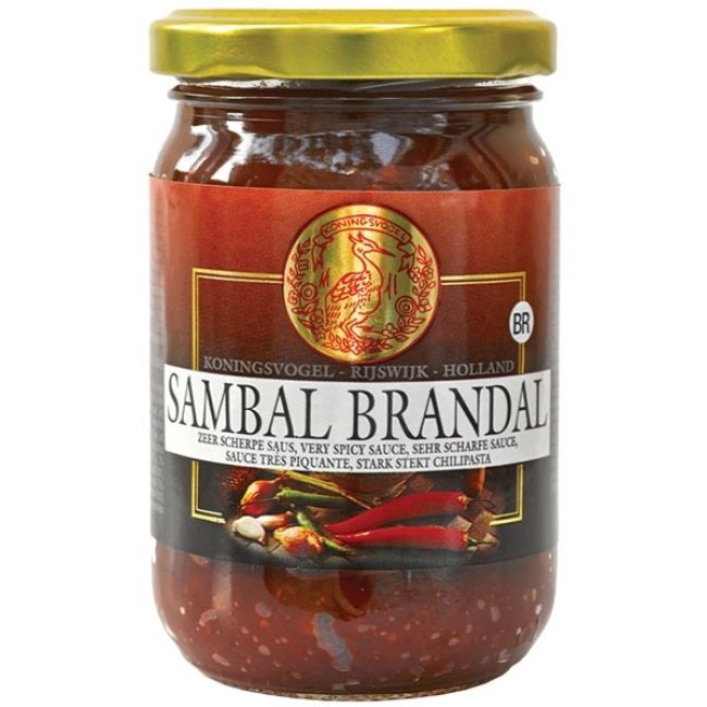 Koningsvogel Sambal Brandal 200g