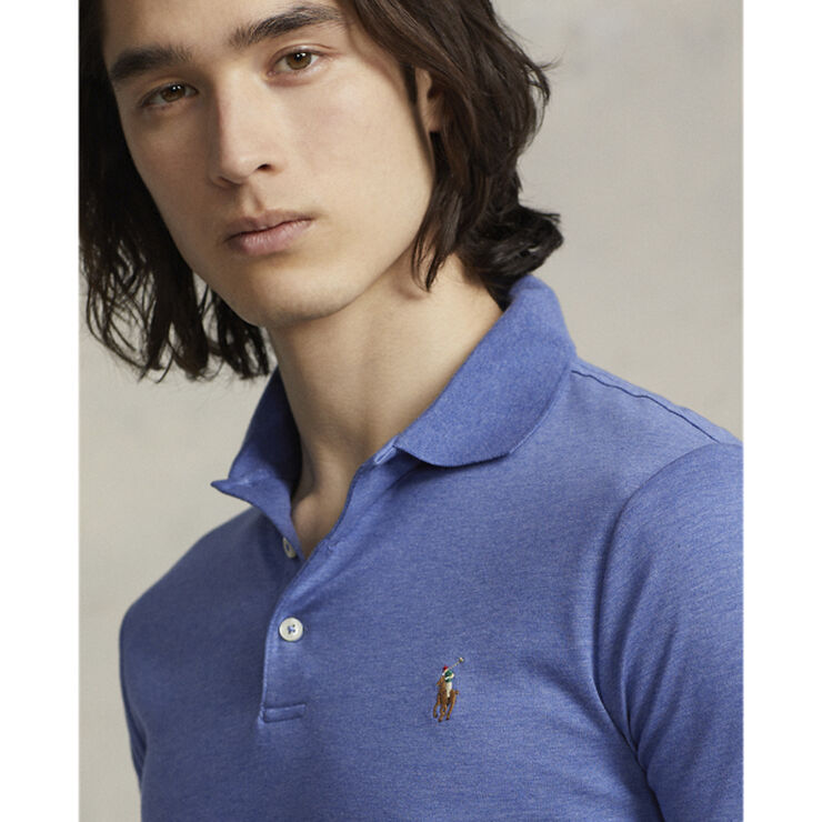 Polo Ralph Lauren Slim Fit Soft-Touch Polo Shirt Blå