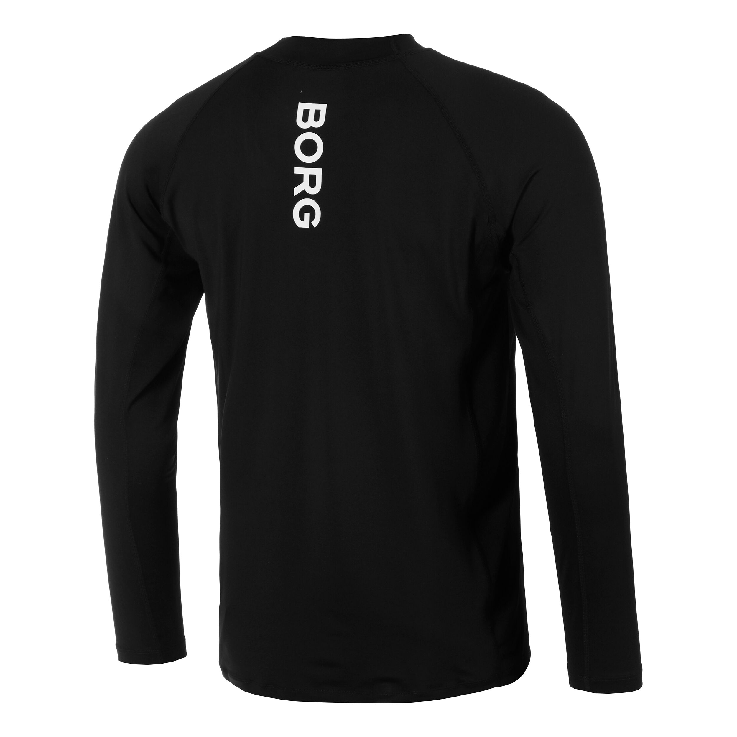Björn Borg Mock Neck Haut Manches Longues Hommes - Noir
