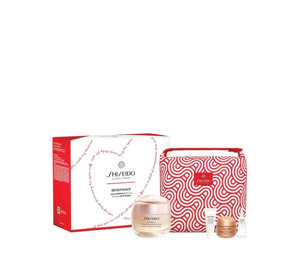 Shiseido Benefiance Anti-Falten-Routine Pflegeset