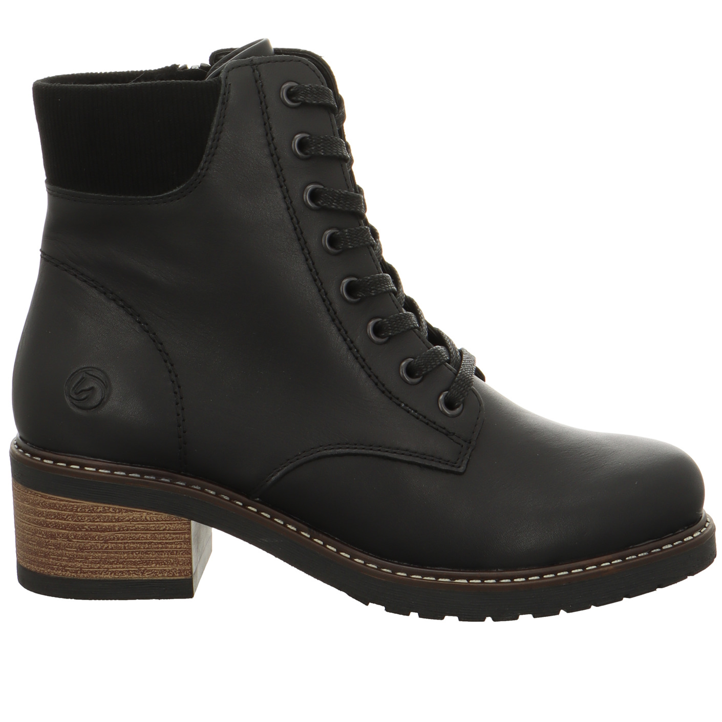 Schnürboots schwarz