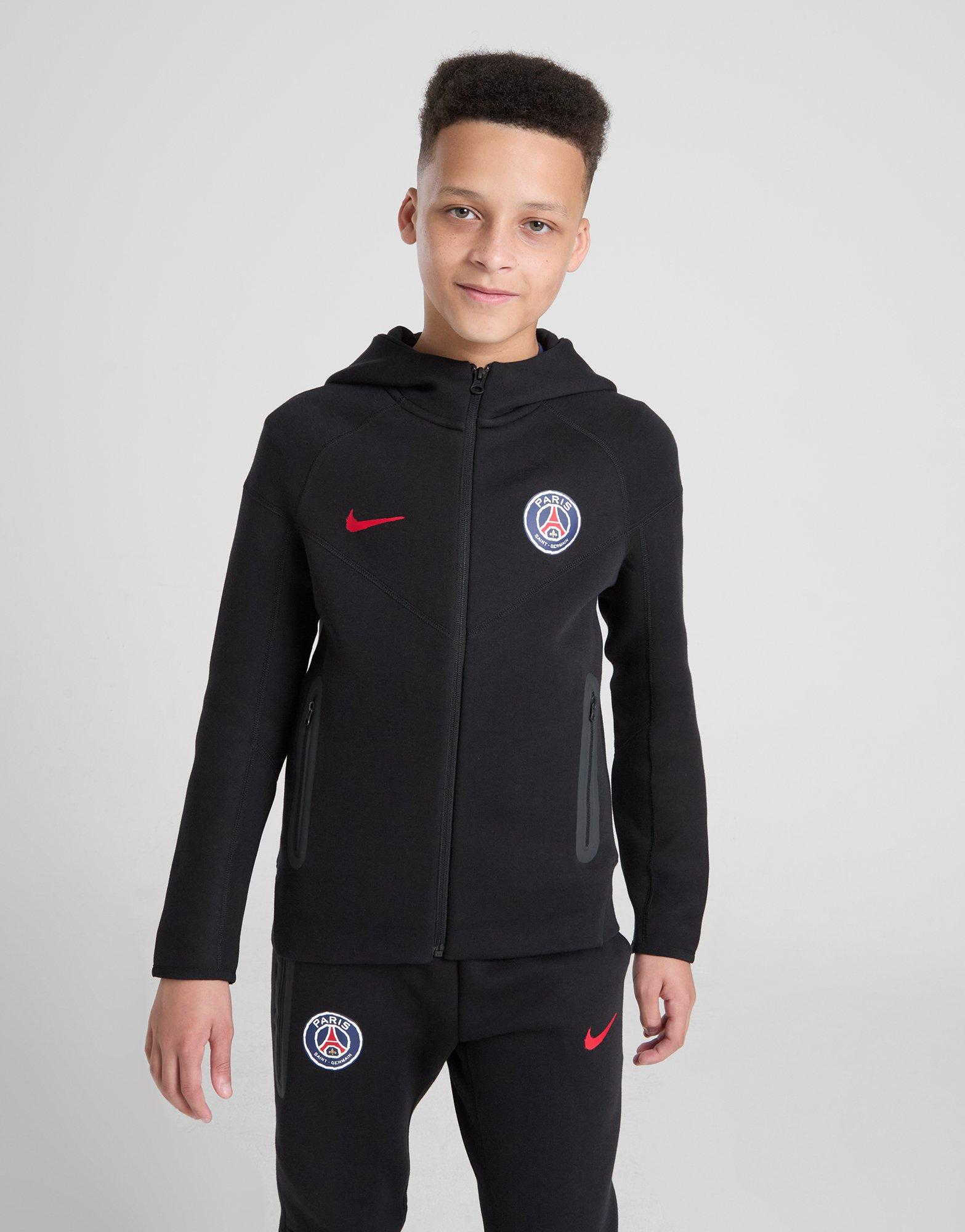 Nike Sweat à Capuche Pairs Saint Germain tech Fleece Junior