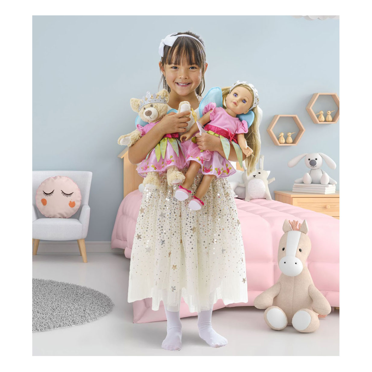 Poppen Accessoires Prinses Lillifee Set, 30-34 cm