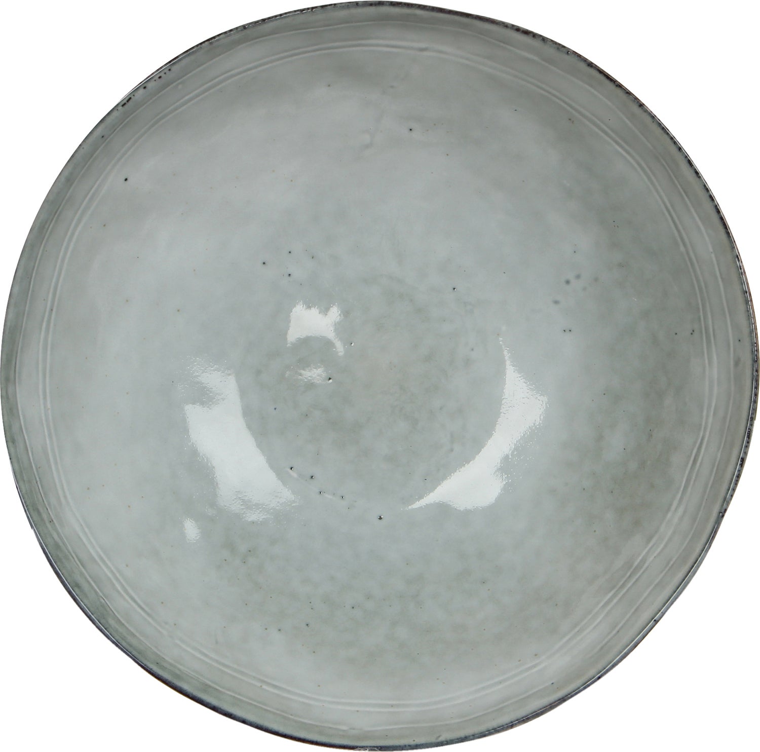 Mica Decorations ontbijtbord Tabo grijs D 20,5 H 2 cm