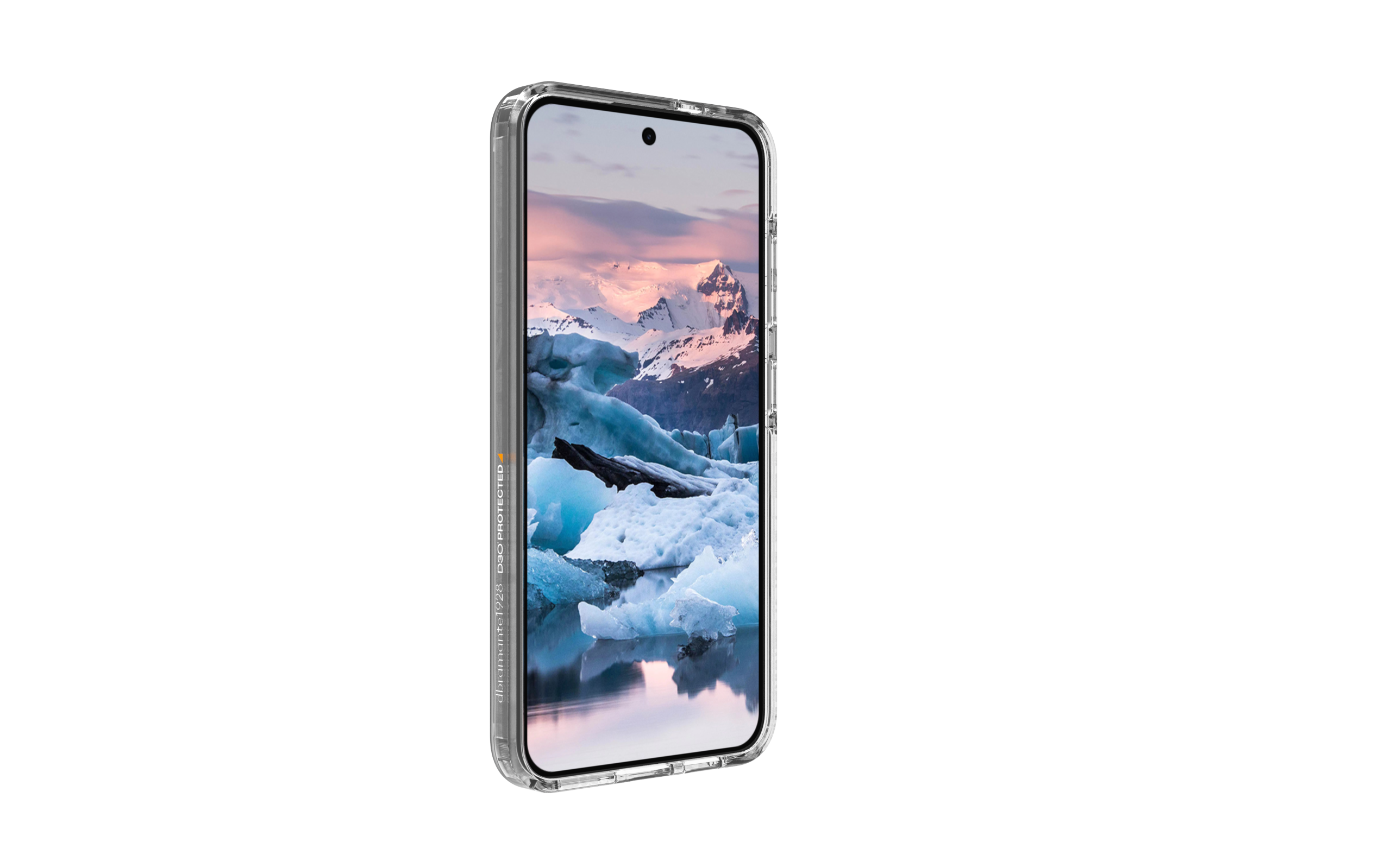 Samsung Galaxy S24 Hardcase Hülle Clear Case Iceland Ultra D3O Recycled (IDSSCL006109) - Transparent