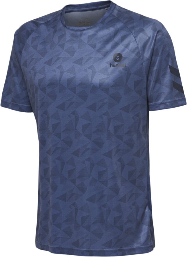 Hummel Active Poly Jersey SS Blå