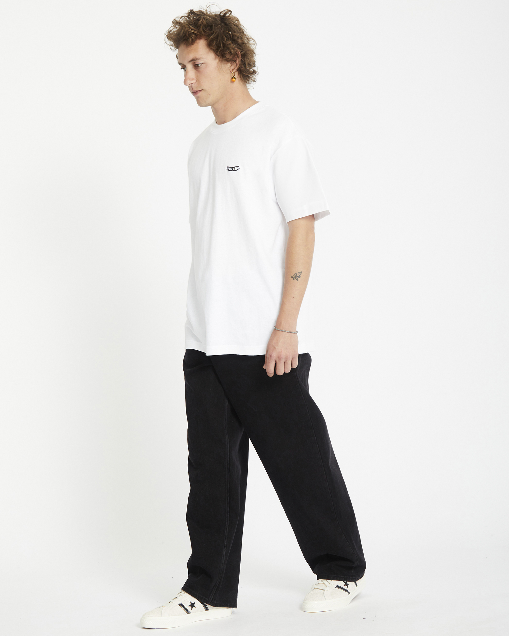 Volcom Billow Denim Pant Black