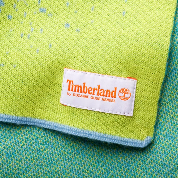 Écharpe Timberland x Suzanne Oude Hengel unisexe en multicolore