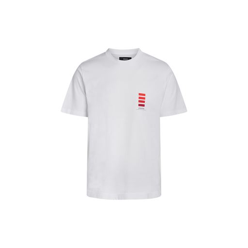 Mads Nørgaard Open Eyes Gradiant T-shirt, Hvid, XL